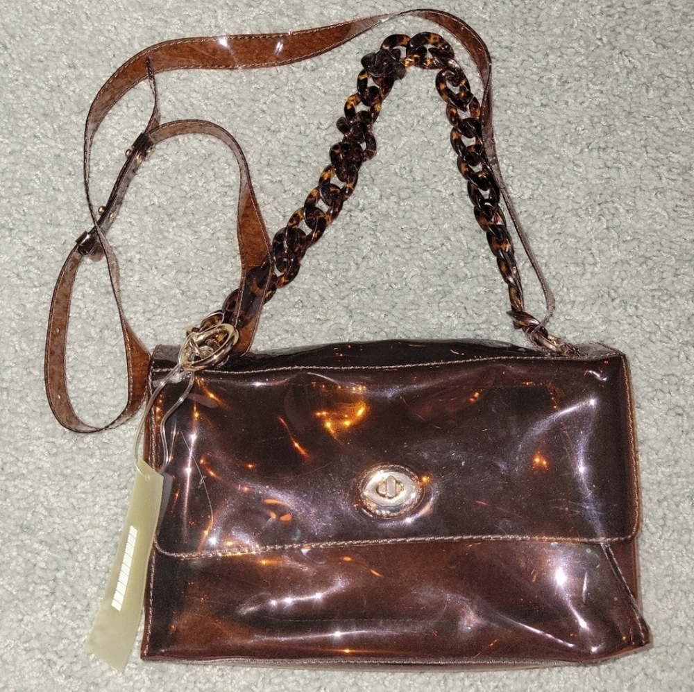 Clear crossbody bag
